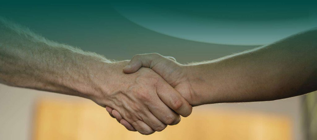 Partner handshake